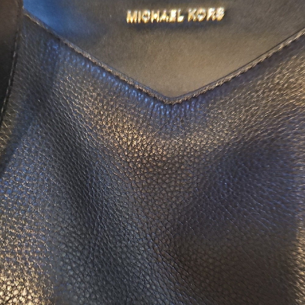 Michael Kors Black Leather Bag